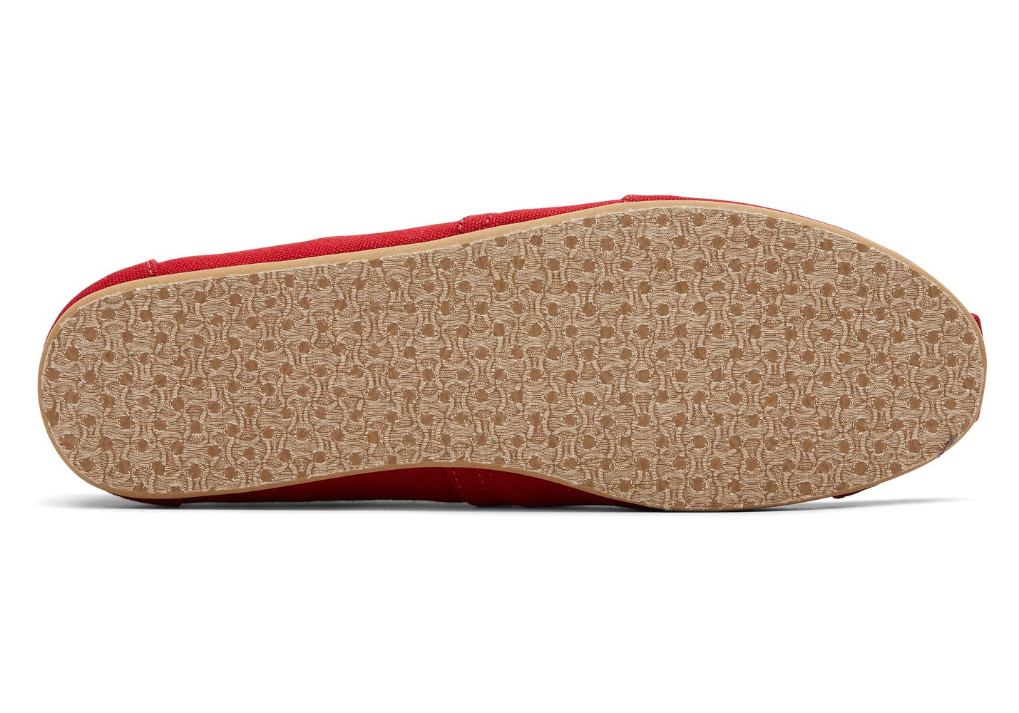 Toms Espadryle Męskie Czerwone - Alpargata Płócienne - 01BRHSYCE